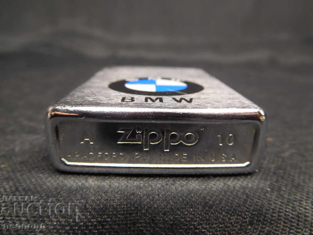 Delivery of ORIGINAL ZIPPO PETROL LIGHTER ZIPPO A 10 BMW Delivery of ORIGINAL ZIPPO PETROL LIGHTER ZIPPO A 10 BMW