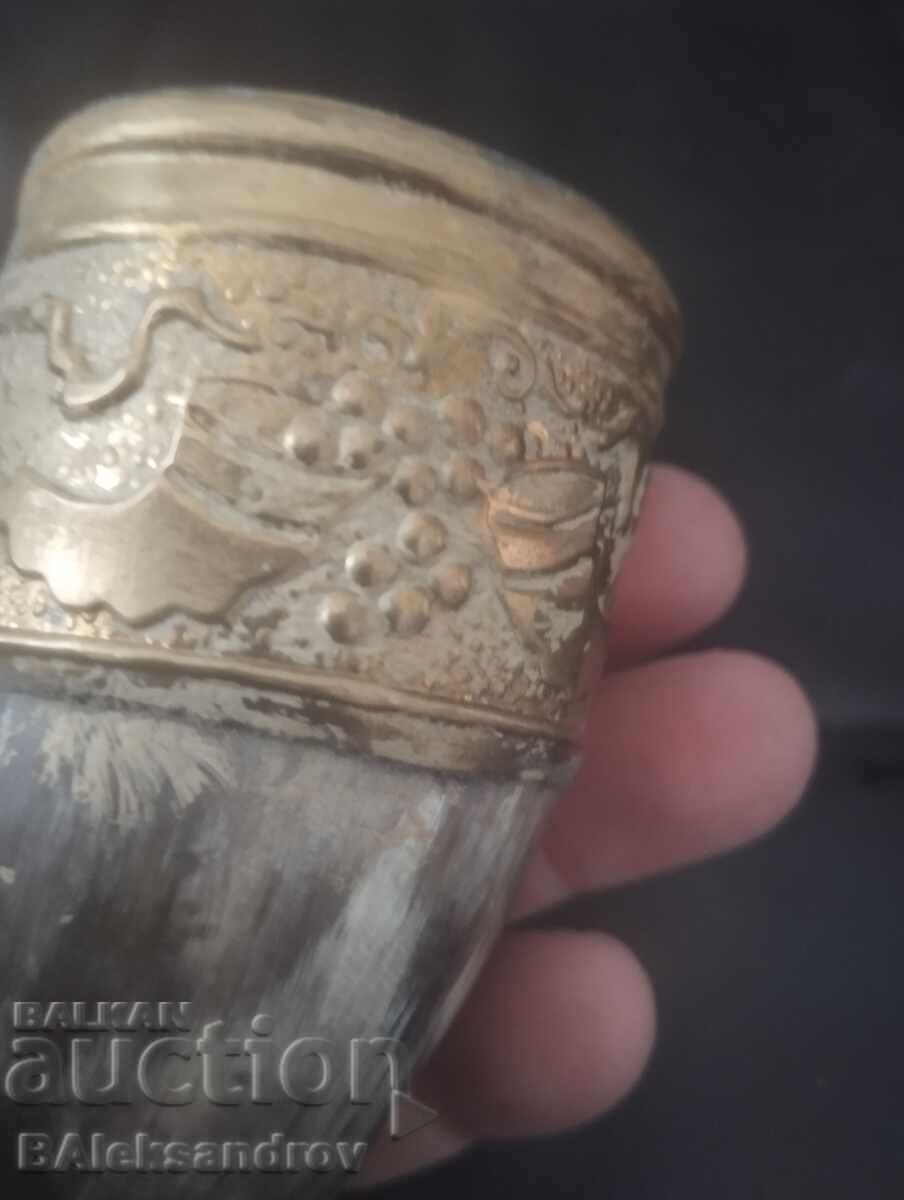 Old wine drinking horn - 5 Old wine drinking horn - 5