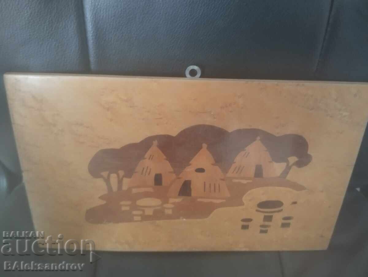 Picture inlay wood or other with price 4.00 BGN | € 2.05 Picture inlay wood or other with price 4.00 BGN | € 2.05