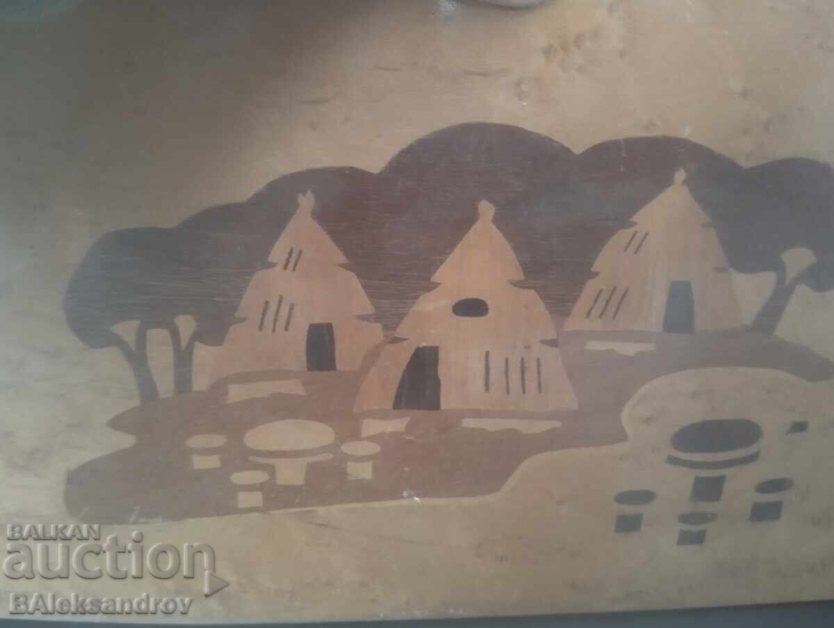 Auction Picture inlay wood or other Auction Picture inlay wood or other