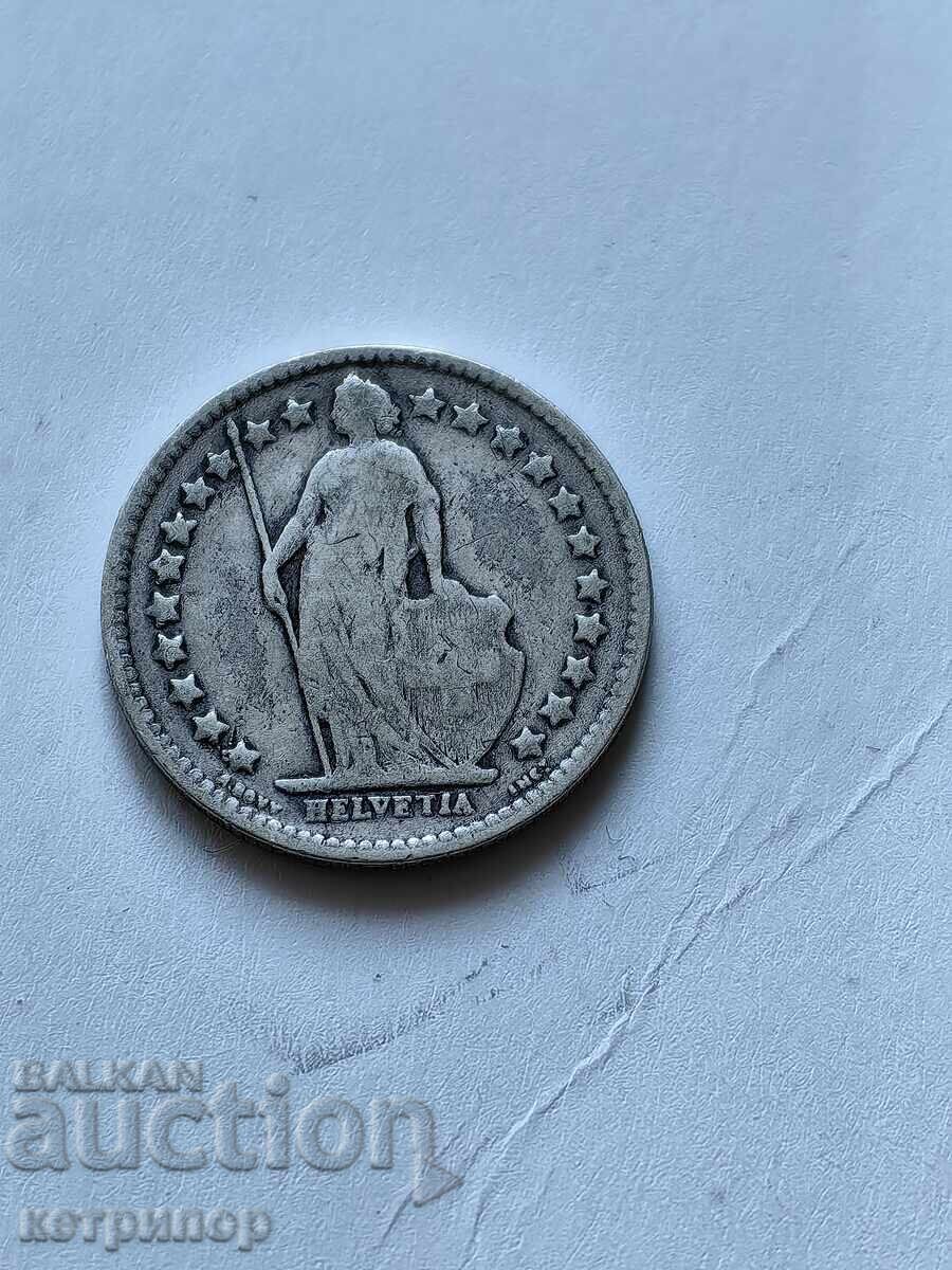 1/2 franc Switzerland 1905 silver with price 10.00 BGN | € 5.11 1/2 franc Switzerland 1905 silver with price 10.00 BGN | € 5.11