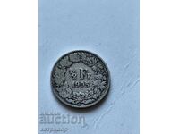 1/2 franc Switzerland 1905 silver