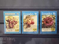 Ecuador - Festivalul fructelor și florilor, Ambato (1976) MNH