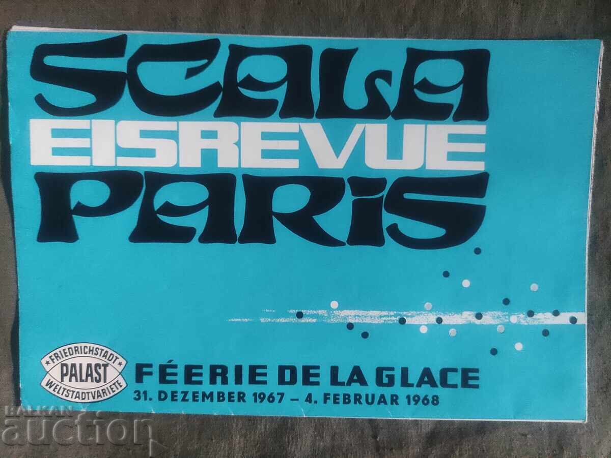 Friedrichstadt-Palast Berlin   Scala EISREVUE 1968