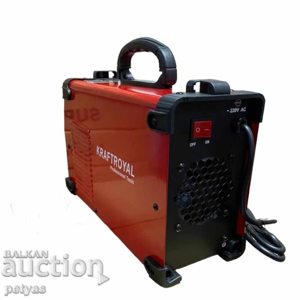 Delivery of Inverter Electric Welder KRAFTROYAL. 450A with LCD display. MMA, Delivery of Inverter Electric Welder KRAFTROYAL. 450A with LCD display. MMA,