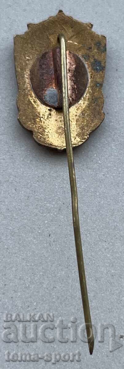 1398 USSR Football Club Burevestnik enamel sign with price 5.00 BGN | € 2.56 1398 USSR Football Club Burevestnik enamel sign with price 5.00 BGN | € 2.56