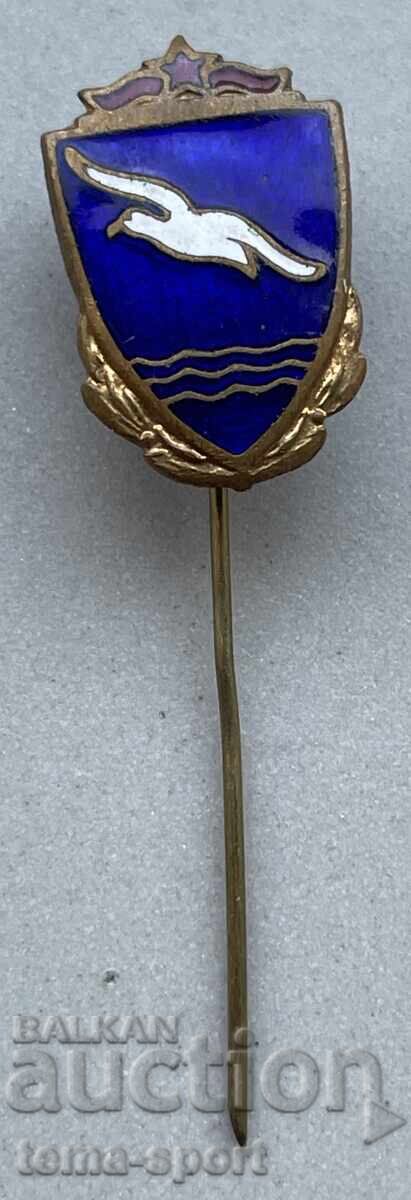 1398 USSR Football Club Burevestnik enamel sign 1398 USSR Football Club Burevestnik enamel sign