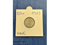 10 cents 1913 UNC