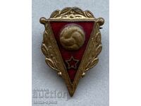 1399 USSR badge Soviet Football Federation enamel 50s