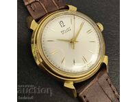 Soviet Gold Plated Watch Poljot 1MChZ Automatic USSR Poljot