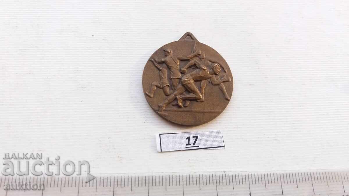 Auction medal - athletics italy 1956 Auction medal - athletics italy 1956