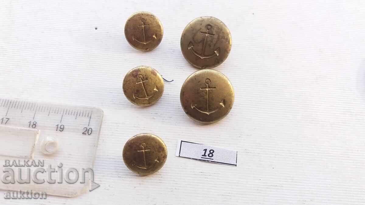 Delivery of navy buttons Delivery of navy buttons