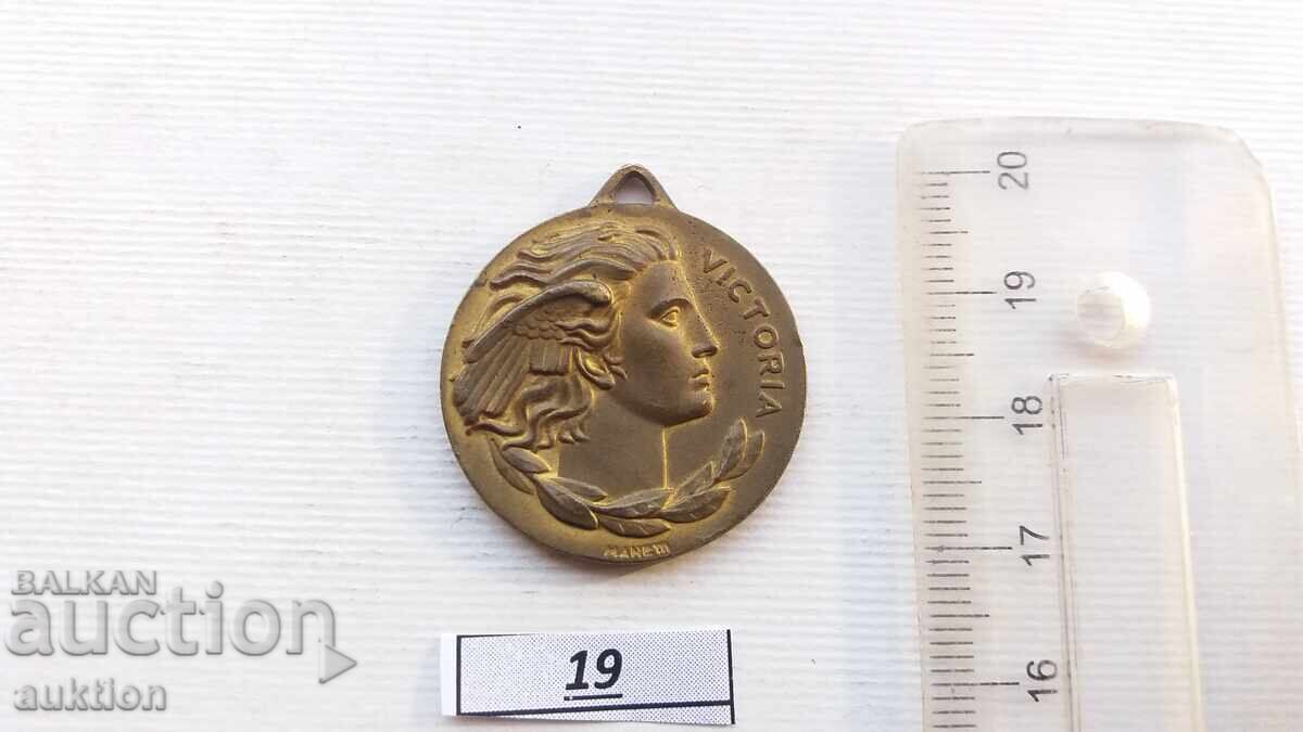 medal - athletics italy 1953 medal - athletics italy 1953