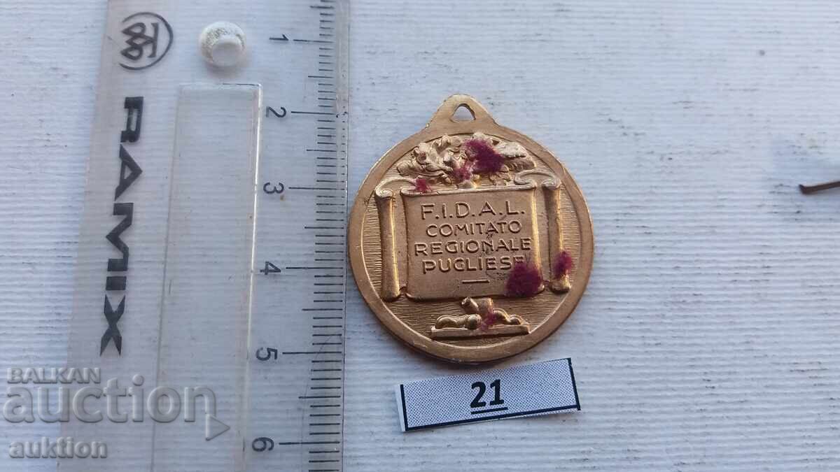 медал - лека атлетика италия - 6 медал - лека атлетика италия - 6