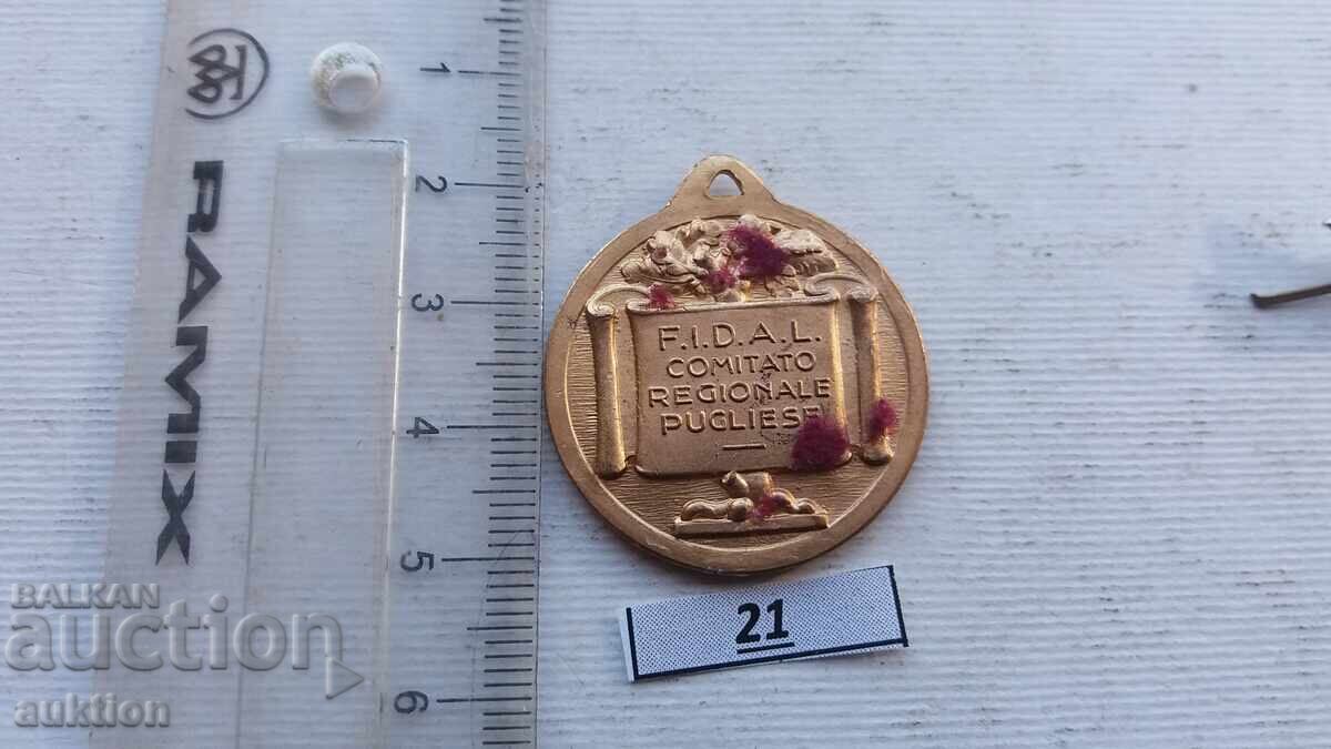 медал - лека атлетика италия - 7 медал - лека атлетика италия - 7