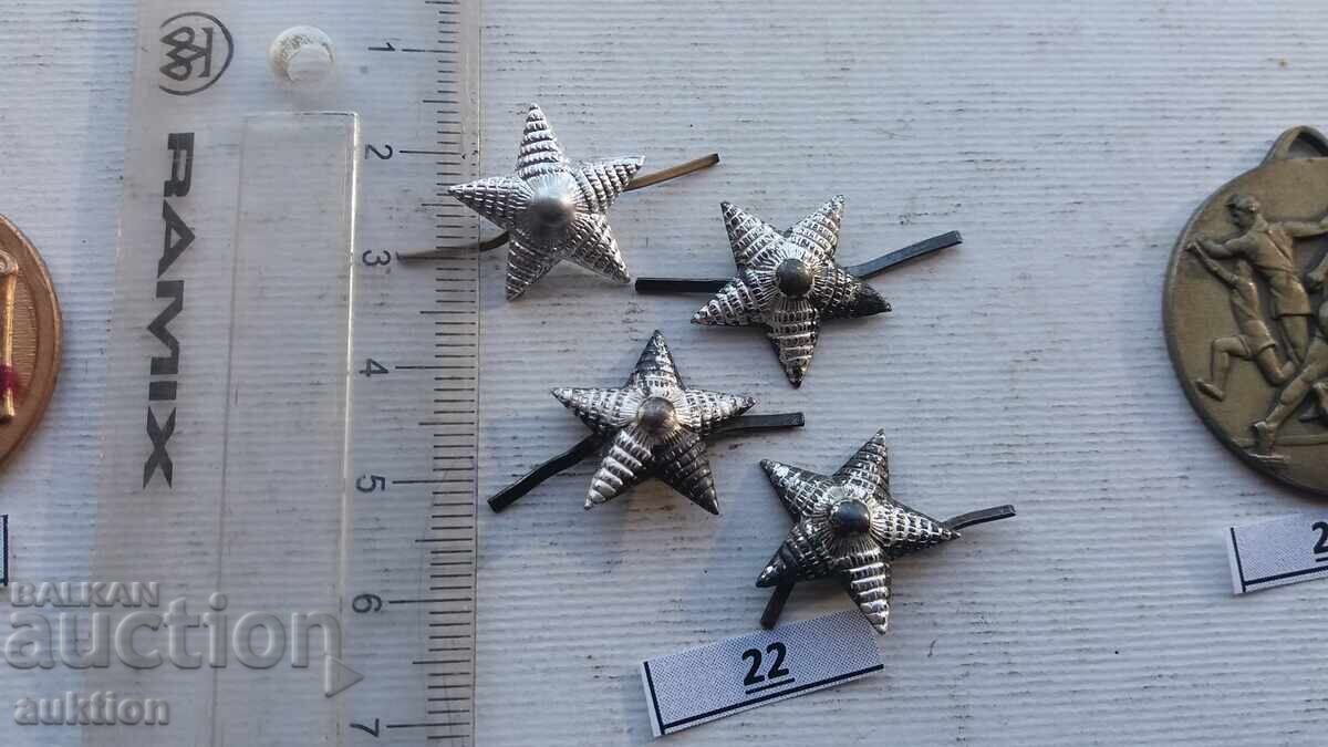 stars officer's epaulettes lieutenant colonel of the BA uniform bronze with price 3.99 BGN | € 2.04 stars officer's epaulettes lieutenant colonel of the BA uniform bronze with price 3.99 BGN | € 2.04