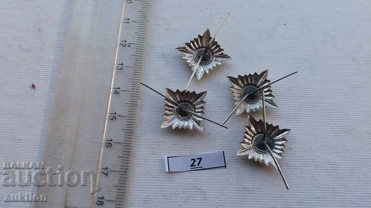 Доставка на звезда фицерски пагони подполковник от БА униформа Доставка на звезда фицерски пагони подполковник от БА униформа