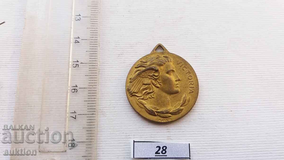 Auction gold medal - athletics italy 1954 Auction gold medal - athletics italy 1954