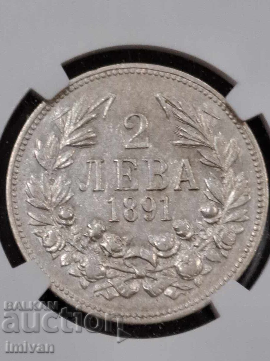 2 leva 1891 AU DETAILS - 5 2 leva 1891 AU DETAILS - 5