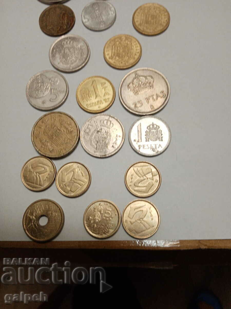 LOT SPAIN - 26 pcs. - BGN 6 - 6 LOT SPAIN - 26 pcs. - BGN 6 - 6
