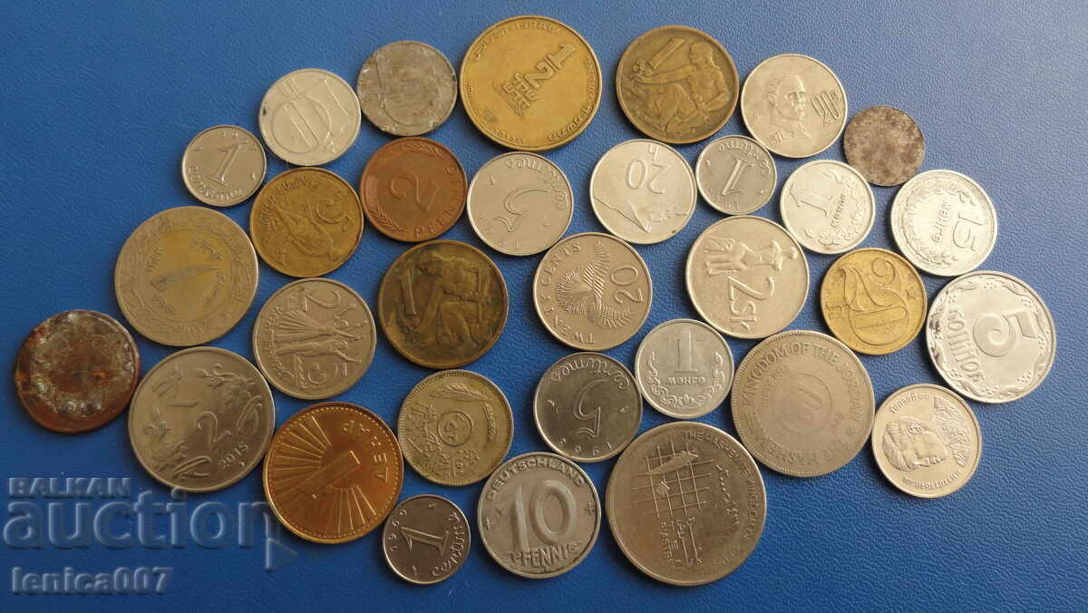Coins (30 pieces) with price 9.30 BGN | € 4.76 Coins (30 pieces) with price 9.30 BGN | € 4.76