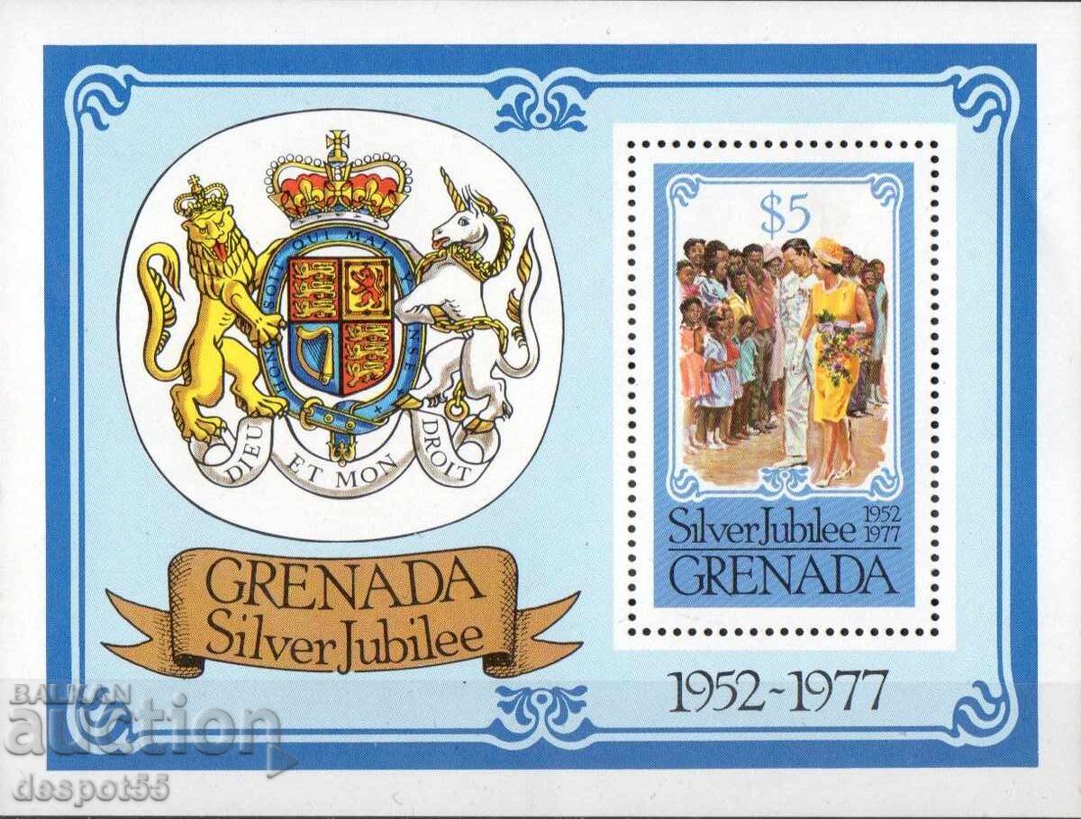 1977. Grenada. 25 years of the reign of Queen Elizabeth II. 1977. Grenada. 25 years of the reign of Queen Elizabeth II.