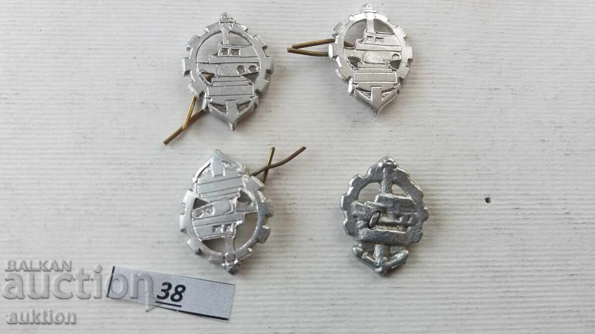 monogram for officer's epaulettes lieutenant colonel of the BA uniform with price 2.99 BGN | € 1.53