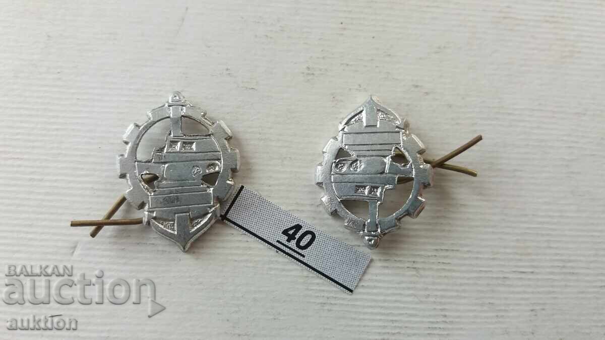 monogram for officer's epaulettes lieutenant colonel of the BA uniform with price 1.99 BGN | € 1.02 monogram for officer's epaulettes lieutenant colonel of the BA uniform with price 1.99 BGN | € 1.02