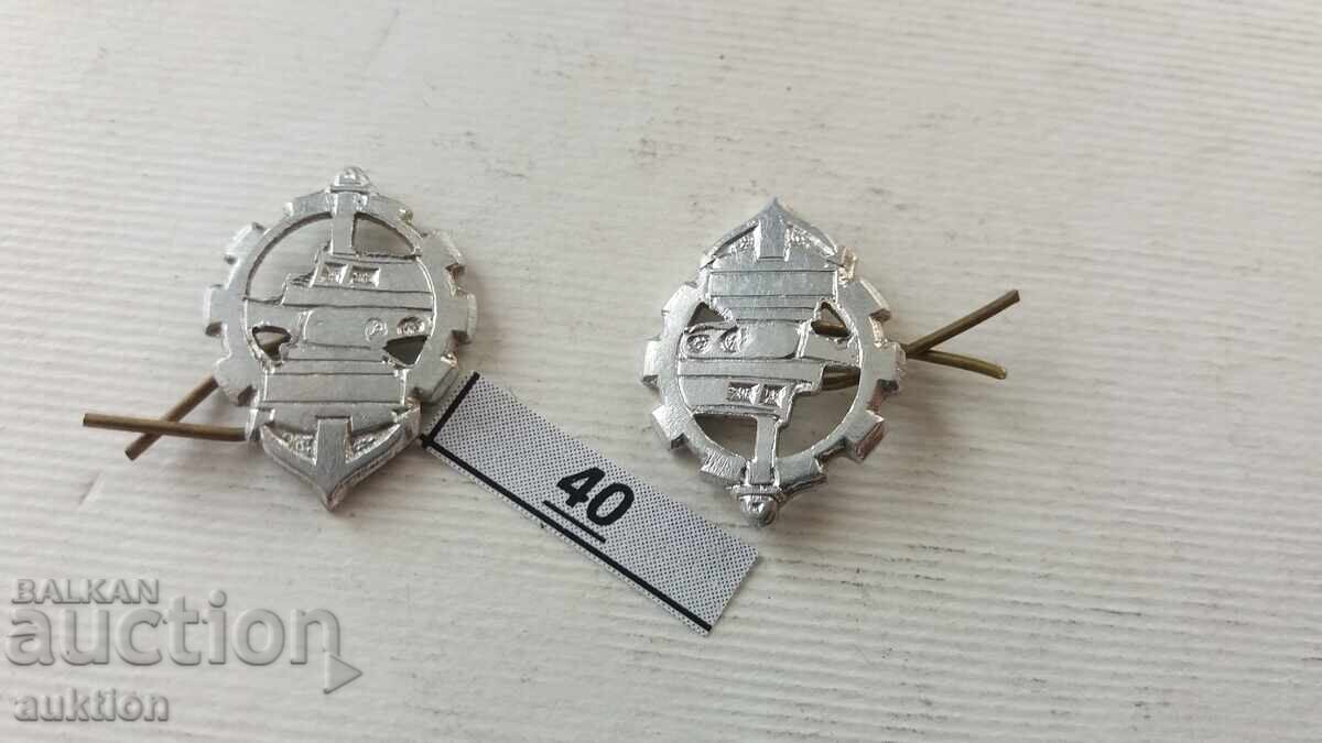 Delivery of monogram for officer's epaulettes lieutenant colonel of the BA uniform Delivery of monogram for officer's epaulettes lieutenant colonel of the BA uniform