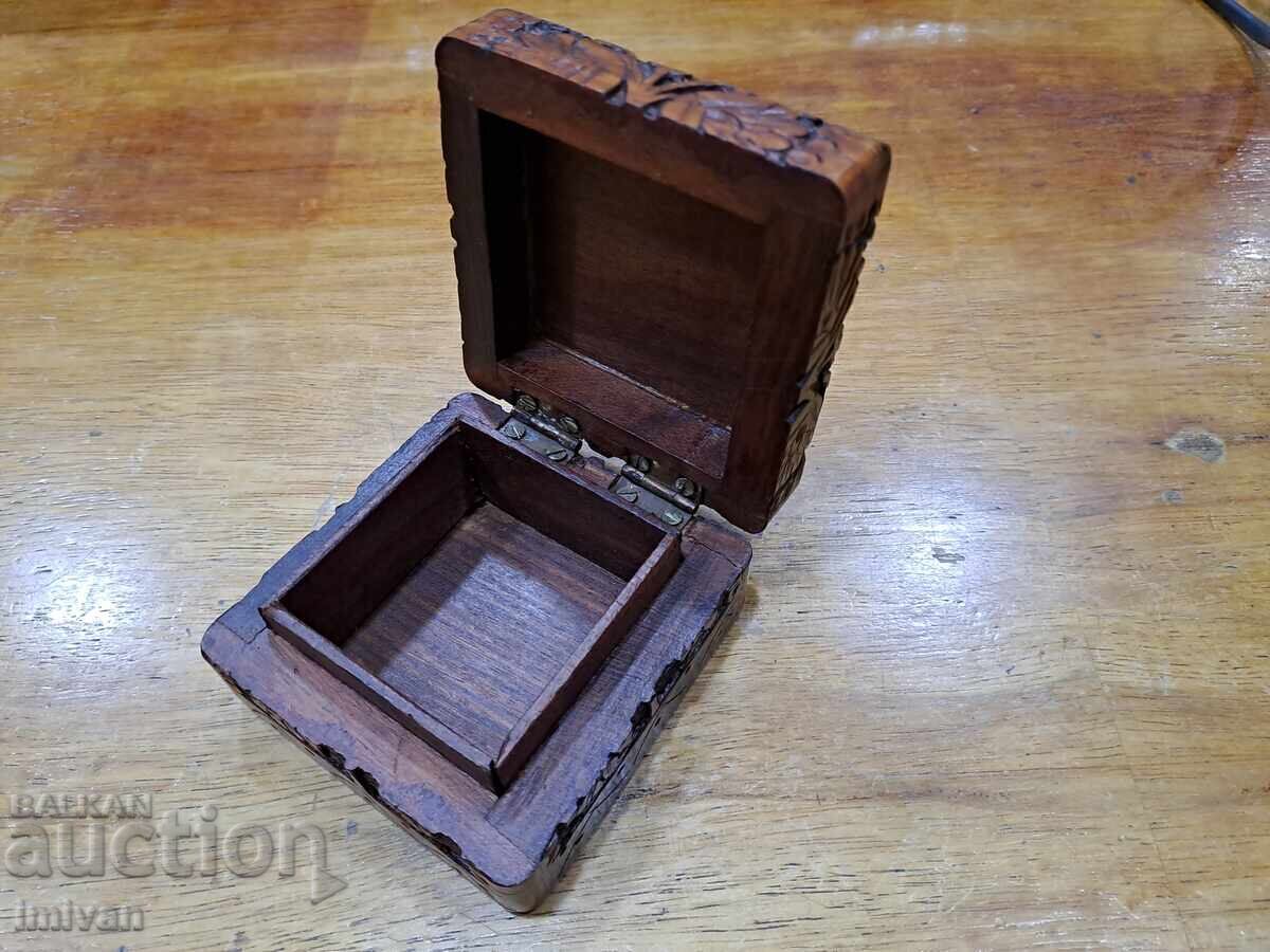 Auction Box wood carving Auction Box wood carving