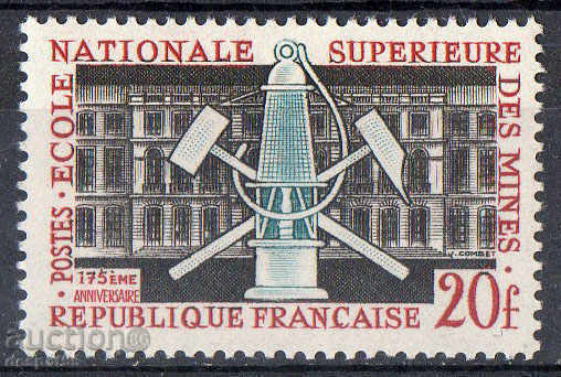1959. France. 175 years. Mining and Geological School. 1959. France. 175 years. Mining and Geological School.