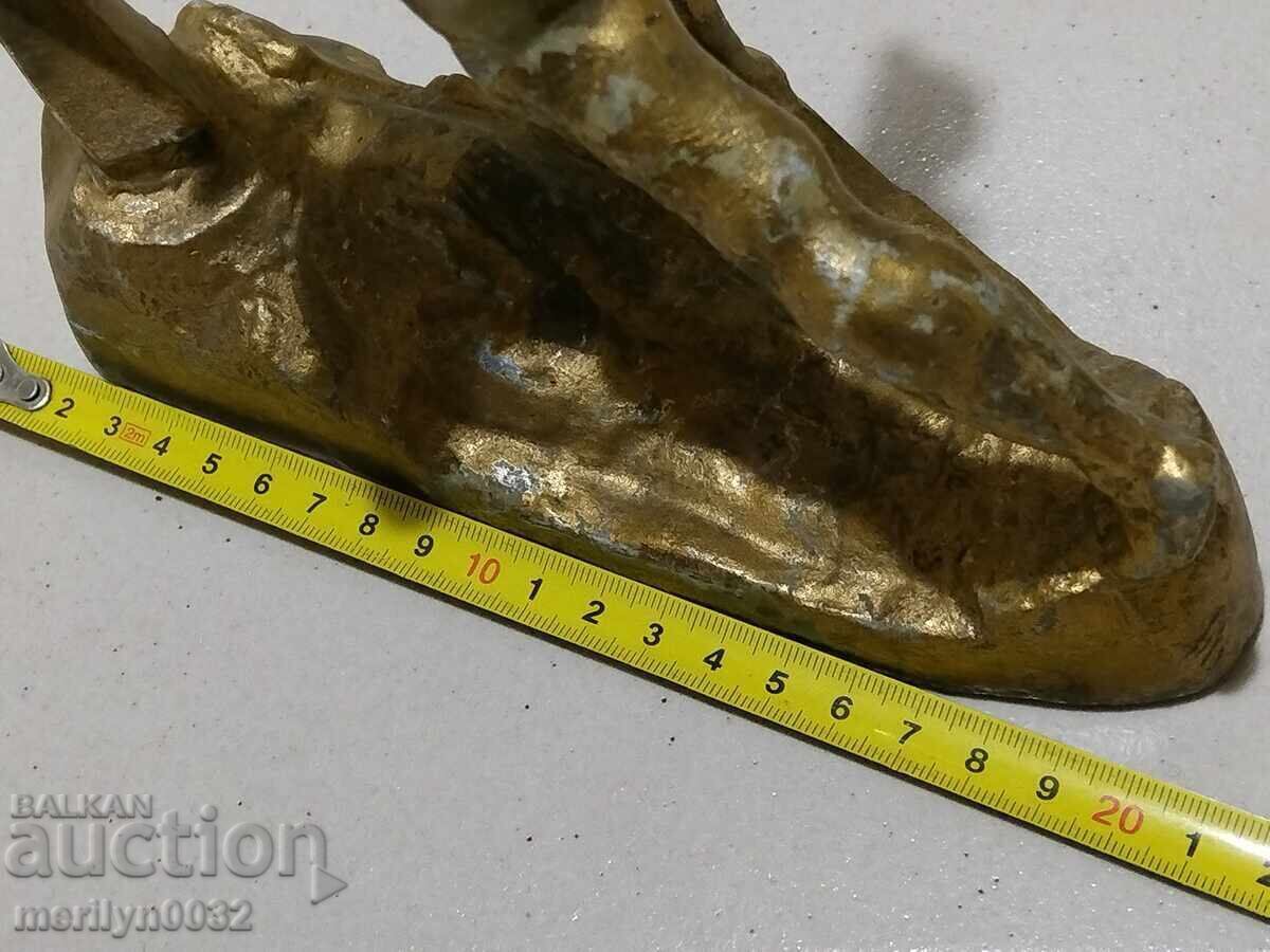 Soc. statuette figure figurine plastic sculpture NRB - 6