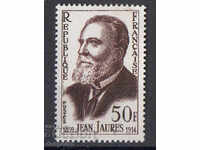 1959. France. 100th anniversary of the birth of Jean Jaurès, politician.