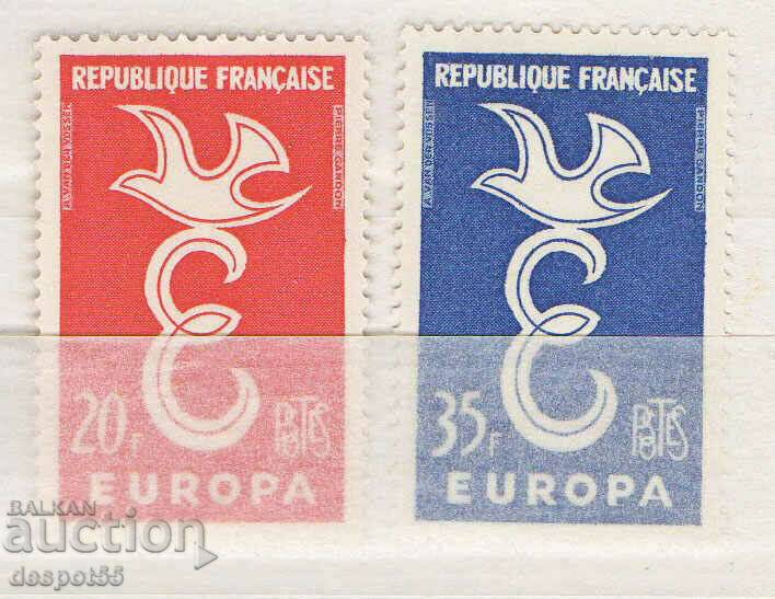1958. France. Europe. 1958. France. Europe.