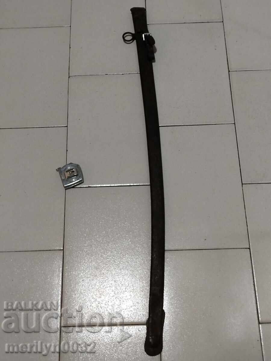 Scabbard from a battle saber broadsword WW1 blade knife with price 177.00 BGN | € 90.50 Scabbard from a battle saber broadsword WW1 blade knife with price 177.00 BGN | € 90.50