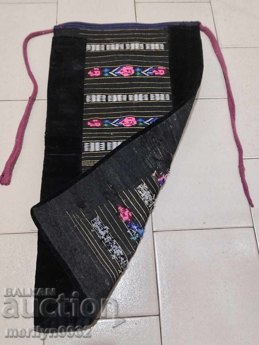 Auction Old apron tinsel embroidery, costume, cloth Auction Old apron tinsel embroidery, costume, cloth