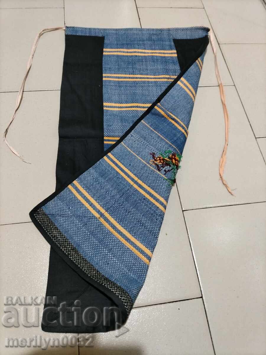 Auction Old apron tinsel embroidery, costume, cloth Auction Old apron tinsel embroidery, costume, cloth