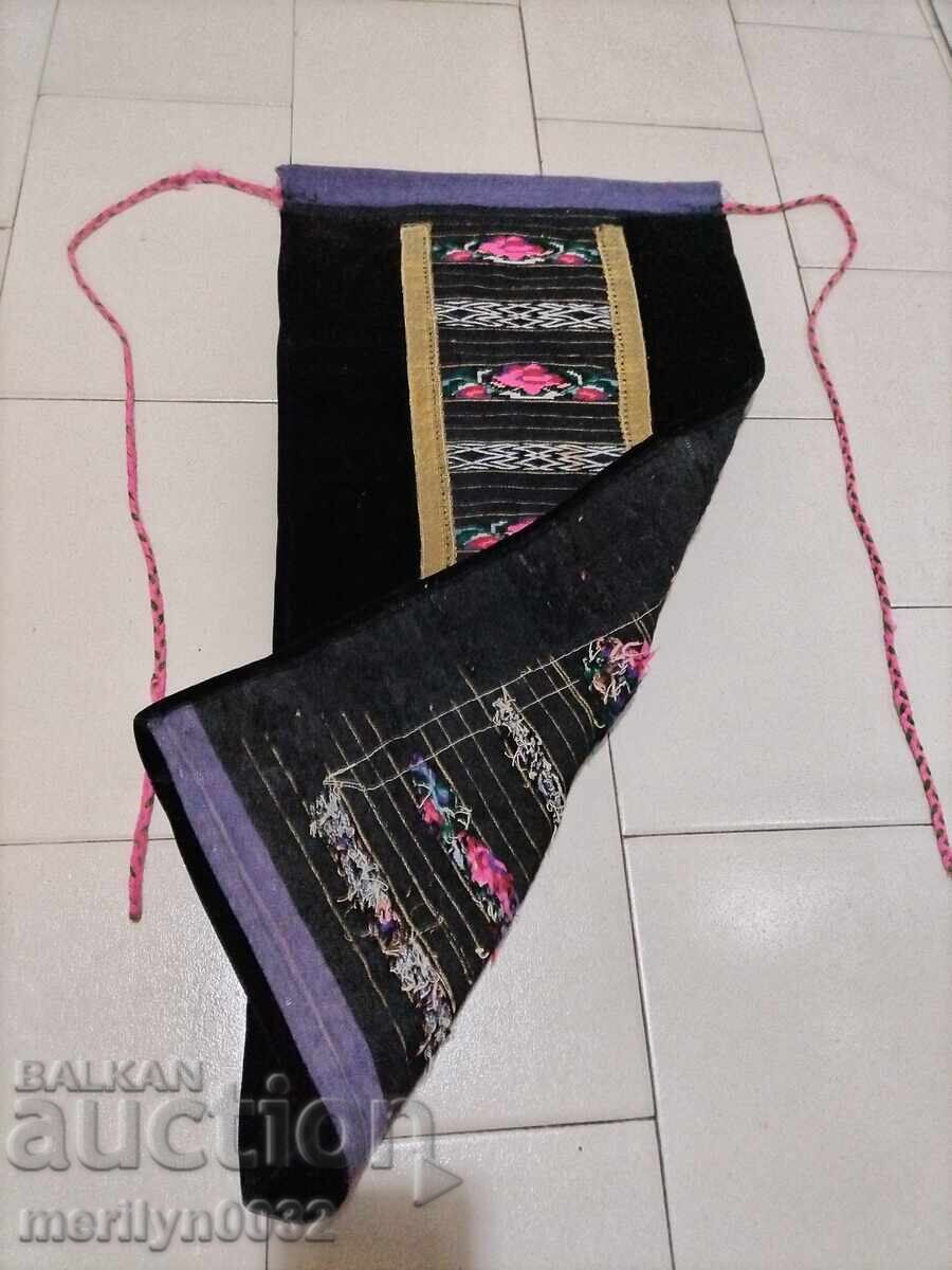 Auction Old apron tinsel embroidery, costume, cloth Auction Old apron tinsel embroidery, costume, cloth