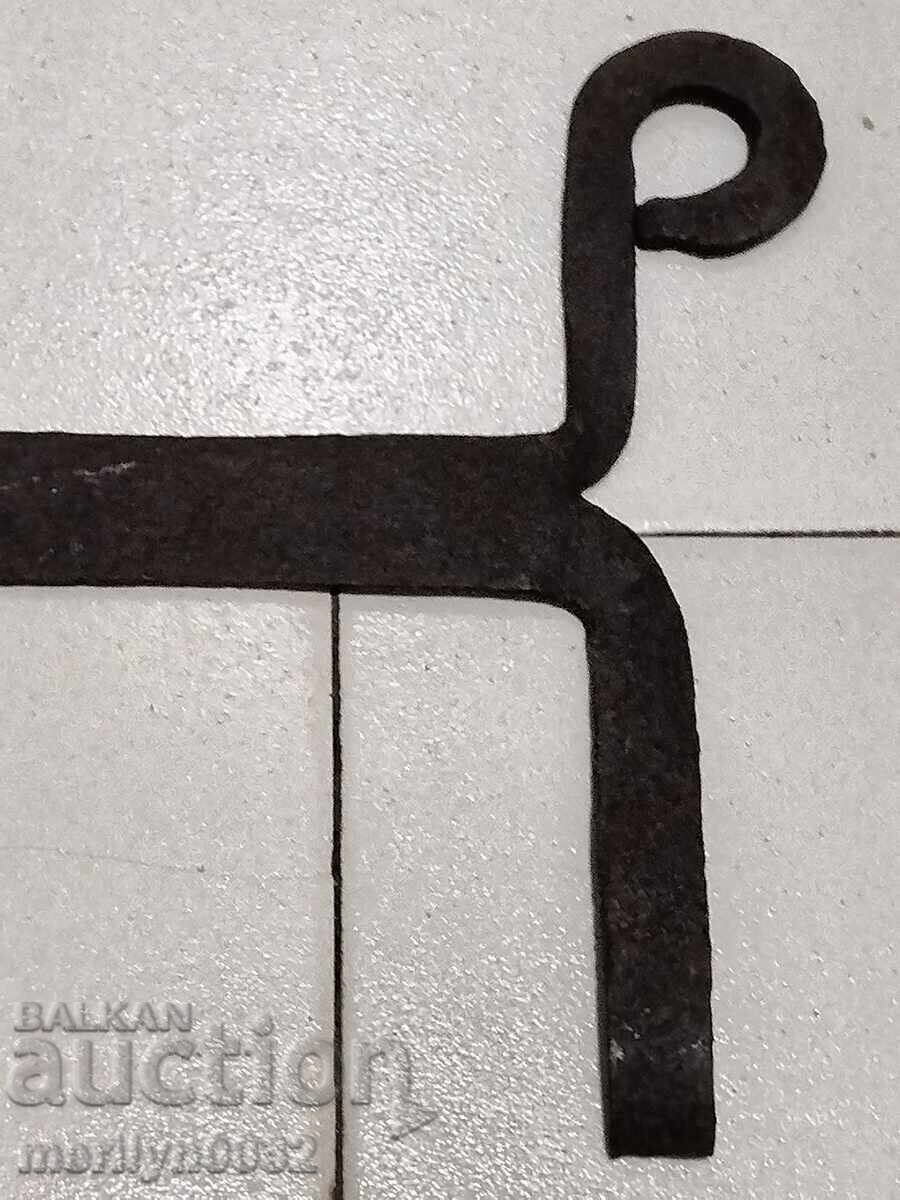 Hand-forged shoe scraper, tservuli wrought iron - 5 Hand-forged shoe scraper, tservuli wrought iron - 5