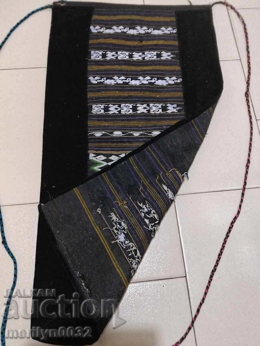 Auction Old apron tinsel embroidery, costume, cloth Auction Old apron tinsel embroidery, costume, cloth