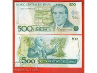 BRAZIL BRAZIL 500 Cruzedo issue 1988 NEW UNC