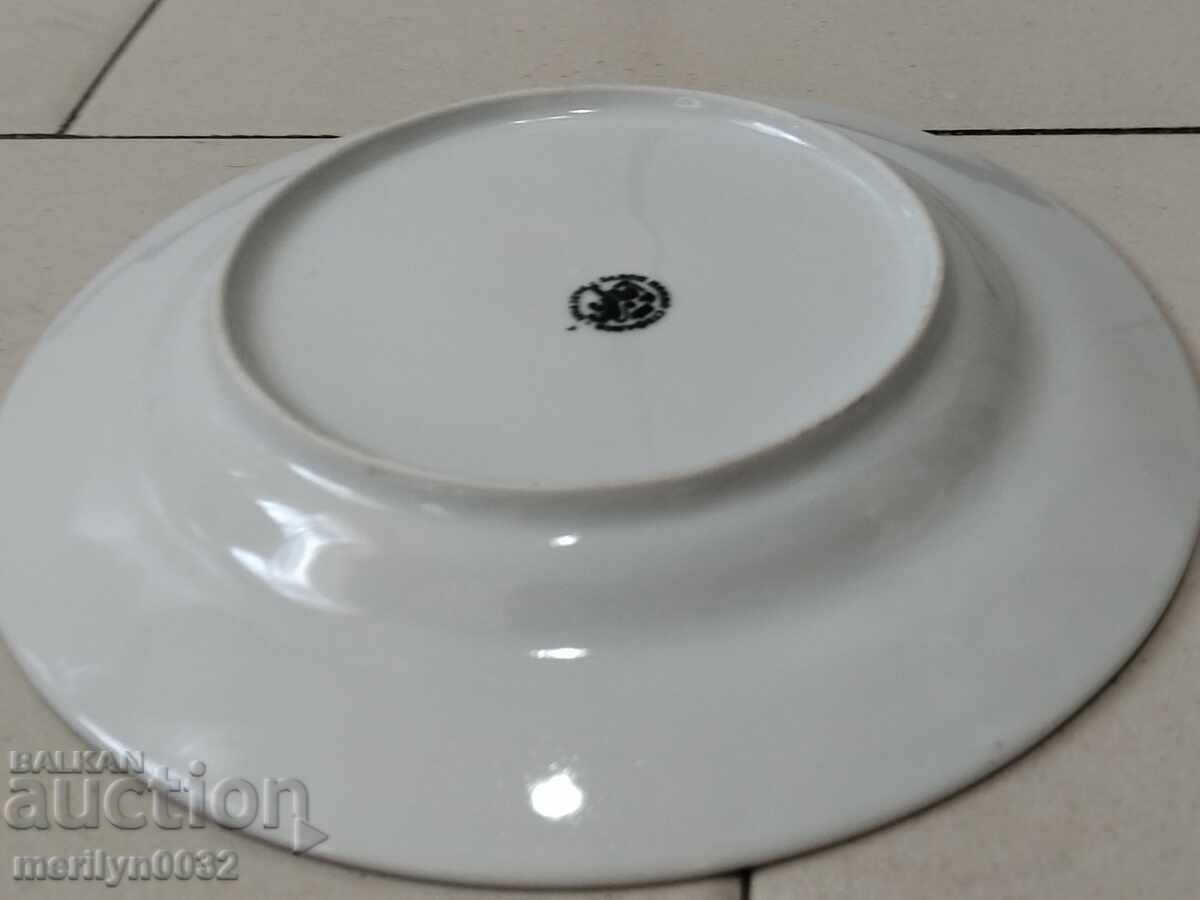 Delivery of Porcelain plate anniversary Bulgarian social porcelain NRB Delivery of Porcelain plate anniversary Bulgarian social porcelain NRB