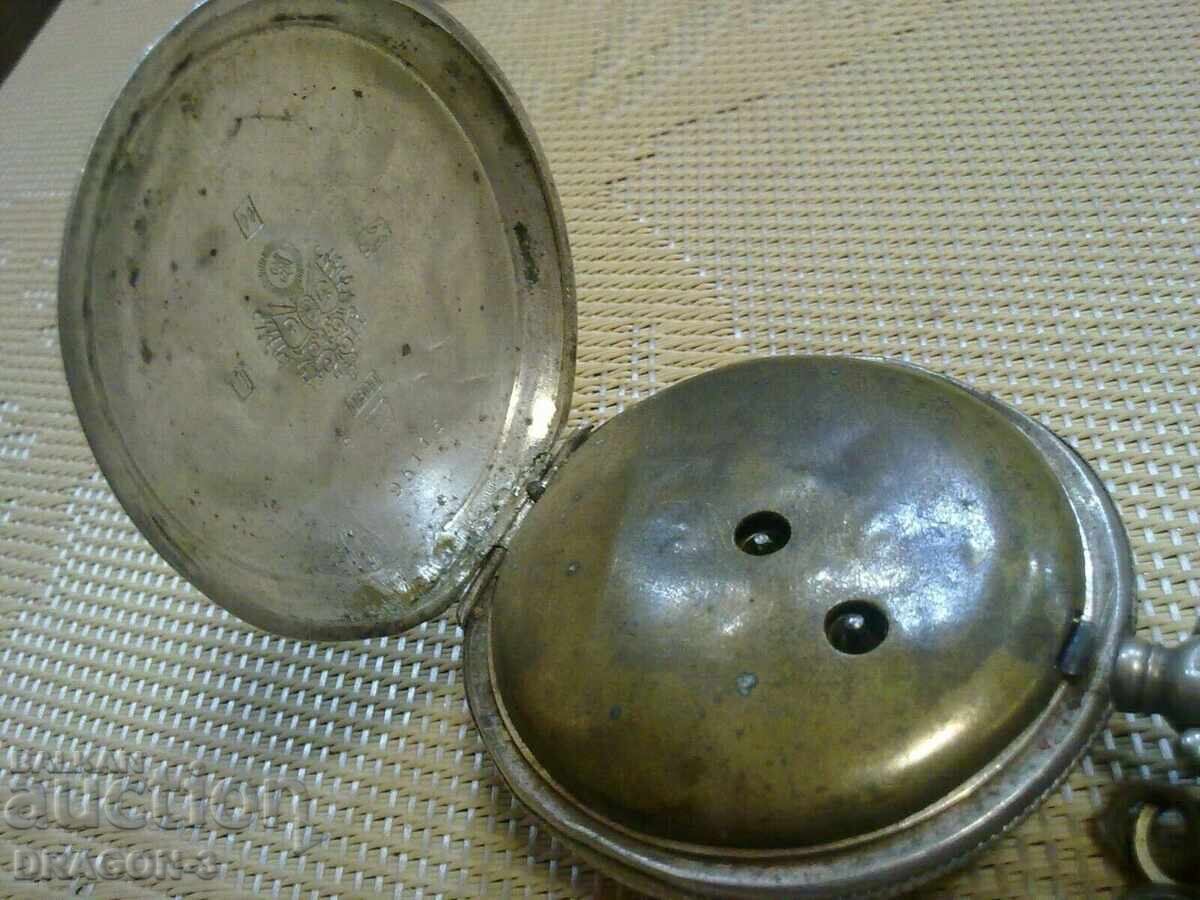 SILVER TURKISH CLOCK - 5 SILVER TURKISH CLOCK - 5