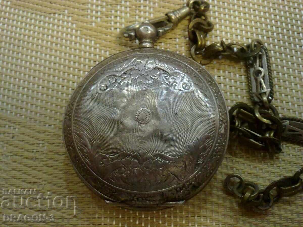 SILVER TURKISH CLOCK - 6 SILVER TURKISH CLOCK - 6