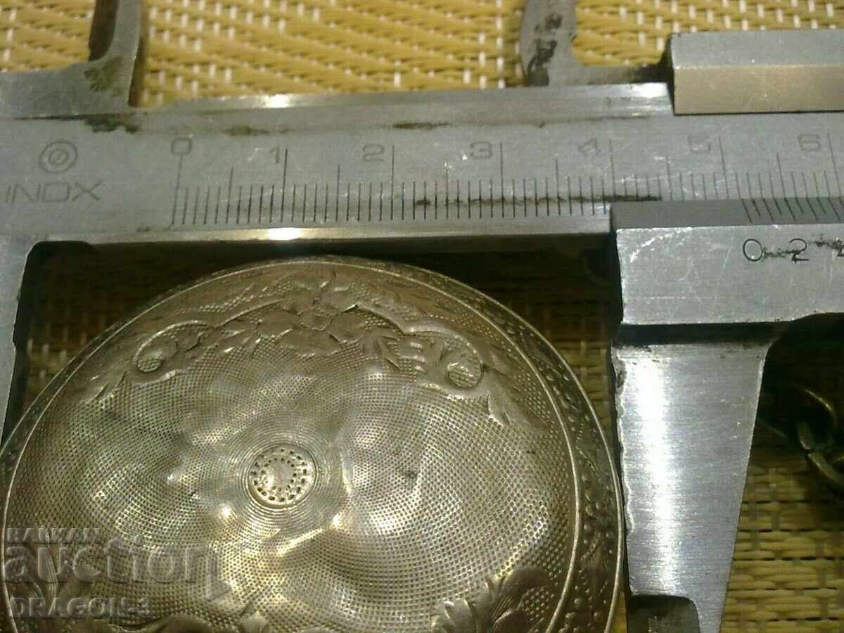 SILVER TURKISH CLOCK - 7 SILVER TURKISH CLOCK - 7