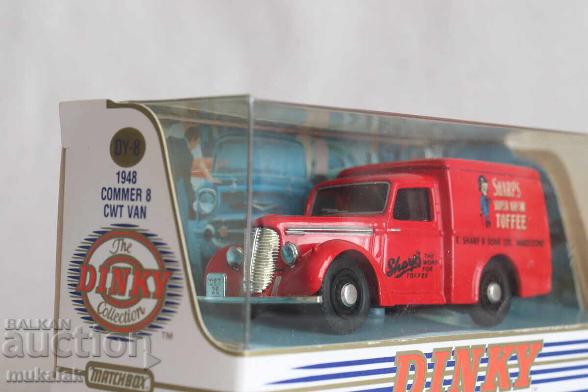 Licitație 1:43 DINKY MACHBOX COMMER 8 CWT VAN 1948 MODEL DE MAȘINĂ