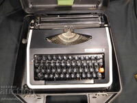 OLD RETRO PORTABLE TYPEWRITER HEBROS 1300F