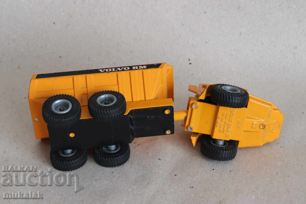 1:55?? SIKU VOLVO DUMP TRUCK TROLLEY MODEL - 6 1:55?? SIKU VOLVO DUMP TRUCK TROLLEY MODEL - 6