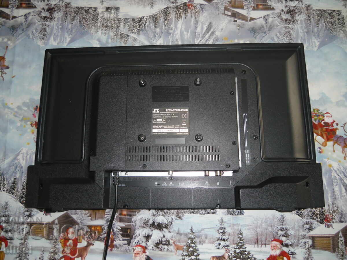 Auction  28.For sale JTC 24”Full HD LED Smart TV functions