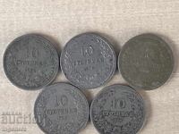 COIN COINS 10 STOTINKI 1906-5 ISSUE